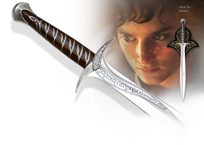 NobleWares Image of Frodo Baggins Sting Sword and Scabbard from Lord of the Rings UC1264  UC1300