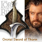 UC2928 Orcrist Sword of Thorin Oakenshield prop replica from The Hobbit An Unexpected Journey licensed product by United Cutlery