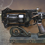 Colonel Fizziwigs Steampunk Big Daddy Blaster Pistol 8319by Pacific Trading