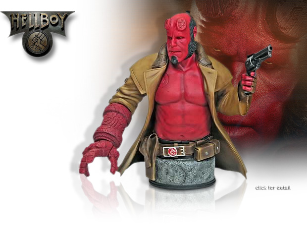 NobleWares Image of GE11242 Hellboy II Mini Bust by Gentle Giant Limited Edition