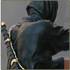 YTC 6952 Black Ninja Cold Cast Resin Statue by YTC Summit International Inc