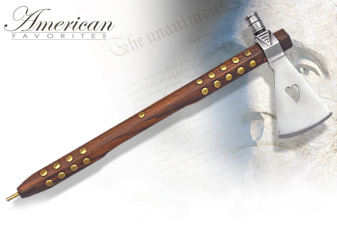 NobleWares Image of Ceremonial French Chippewa Tomahawk Peace pipe 30-200
