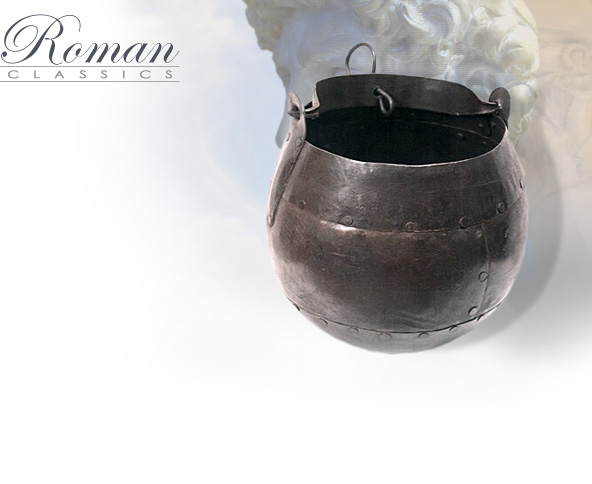 image of Roman Cauldron Cooking Pot IR13012 