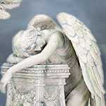 Cold Cast Stone Resin Angel Perpetiel 7460 Statues by YTC Summit,