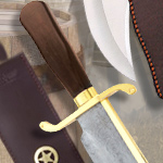 Gil Hibben Old West Bowie Knife Damascus GH5013D by United Cutlery