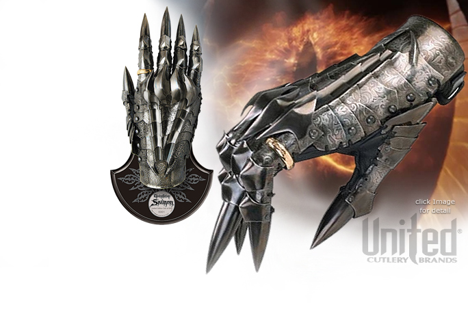 NobleWares Image of Officially Licensed Lord of the Rings Gauntlet of Sauron UC3065 by United Cutlery