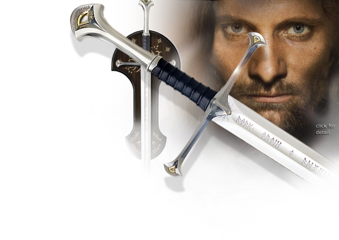 NobleWares Image of Lord of the Rings UC1380 Anduril Sword of King Elessar by United Cutlery