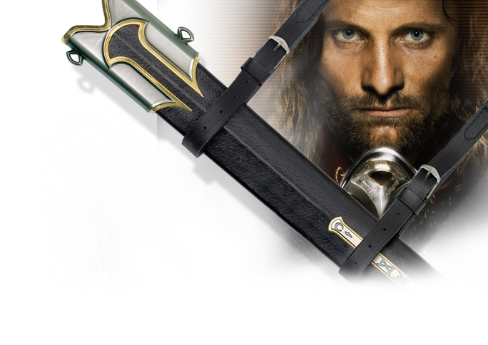 NobleWares Image of Lord of the Rings UC1396LTND Scabbard for King Ellesar's Anduril Sword UC1380 by United Cutlery