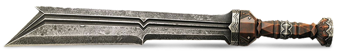 UC2953 Sword of Fili prop replica from The Hobbit An Unexpected Journey licensed product by United Cutlery