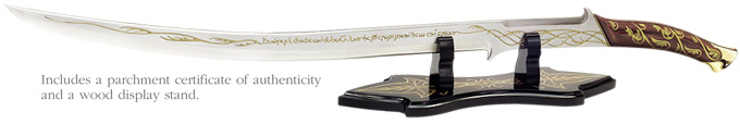 Lord of the Rings UC1298 Hadhafang Sword of Arwen by United Cutlery