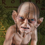 Lord of the Rings Life Size Gollum Statue 909885 by Rubies
