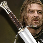 Lord of the Rings Sword of Boromir and wall display UC1400 from United Cutlery