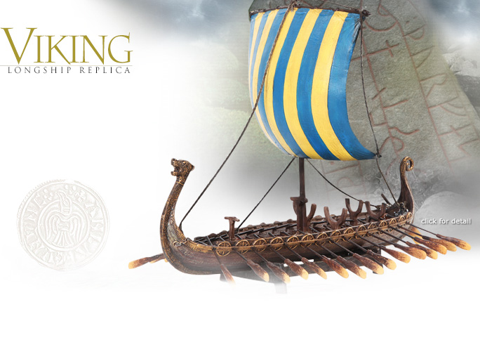 NobleWares Image of Viking Longship 10636 by Pacific Giftware