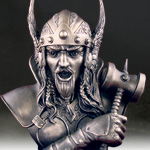 Norse God Thor Resin Bust 8451 by Pacific Giftware