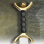 Celtic Warrior Sword BK225 & Scabbard made in Pakistan