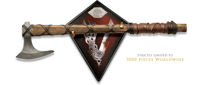 Officially Licensed Axe of Ragnar Lothbrok Limited Edition SH8000LE by Shadow Cutlery