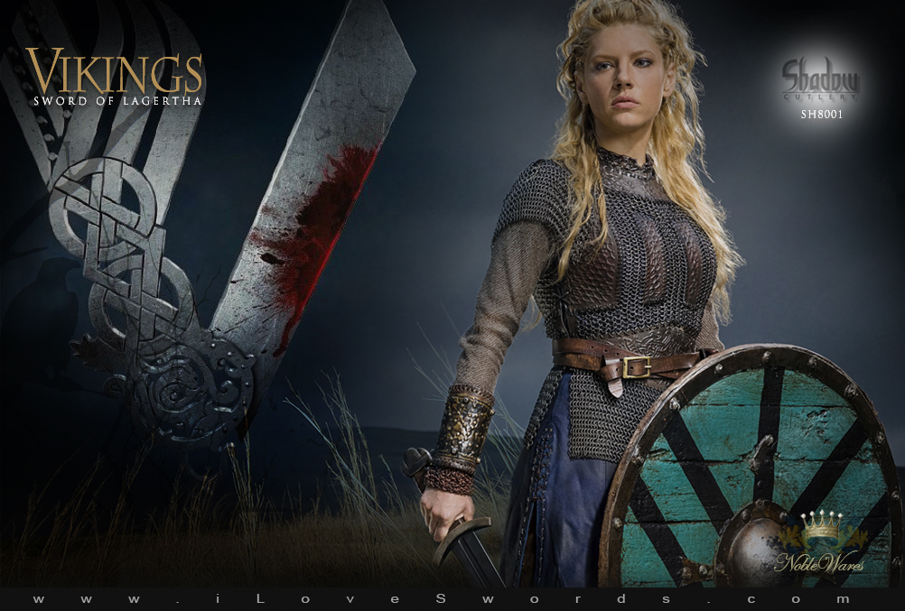 Sword (SH8001) and Scabbard (SH8011) of Lagertha by Shadow Cutlery