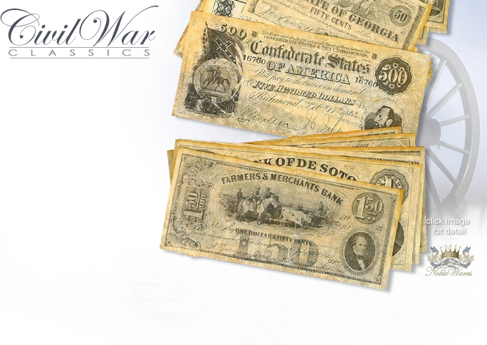 NobleWares Image of Civil War Money replica DX99 by Denix of Spain