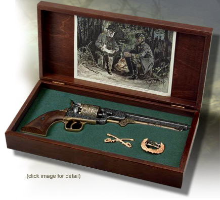 Civil War Deluxe replica M1860 Army percussion pistol manufactured by Denix