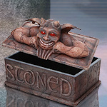 Gargoyle Stoned Box by 7952 Pacific Trading