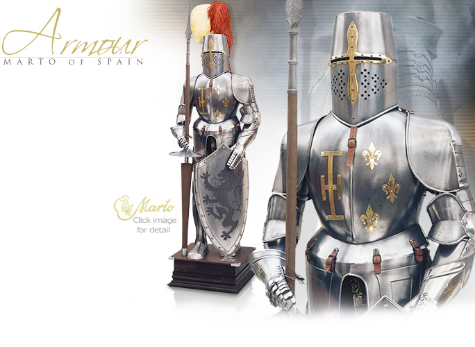 NobleWares Image of 905 Suit of Armour by Martespa of Toledo Spain