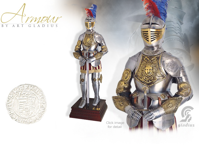 NobleWares Image of AA701 16th Century Suit of Armour by Art Gladius