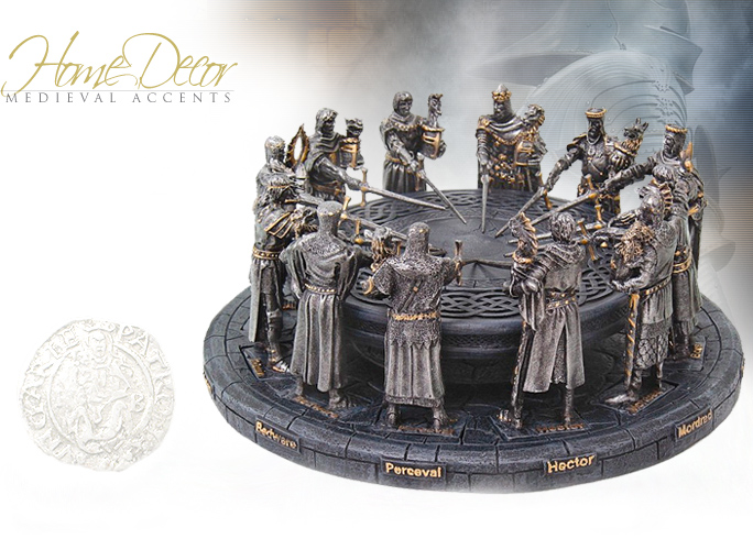 NobleWares Image of Knights of the Round Table Statue 8310 by Pacific trading