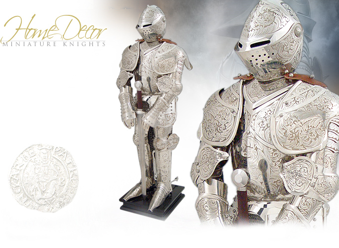 NobleWares Image of King's Armour MH2136 1/3 Scale Suit of Armour by Hanwei