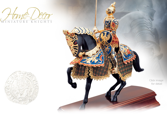 NobleWares Image of German Mounted Knight Decorated 5502 by Art Gladius of Spain