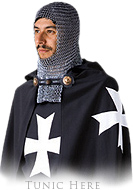 Knights of the Hospitaller Order Tunics MF1520 & Hospitaller Knight's Cloak MF1525 by Marto of Spain
