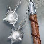 Medieval Double Spiked Ball Flail BKCS610 by BK