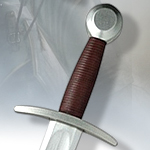 Blunt Combat Tourney Arming Sword with scabbard SM36030 by Kingston Arms