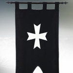 Banner of Knights of the Hospitaller Order MF1531 and MF1531.1 by Marto of Spain