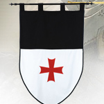 Templar Knight Banners MF1527 and MF1527.1 by Marto of Spain