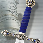 Black Prince Sword 599 Silver Edition by MARTO of Toledo Spain