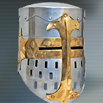 35-10 Great Helm Crusader's Helmet made in India