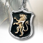 Lion Shield Pendant 2487 by Design Doranne Jewelry and YTC Summit Collection
