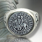 Templar Knight Seal Rings by Marto of Spain