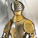 Minature 24 inch Two Tone Armoured Knight 915 by Marto of Spain