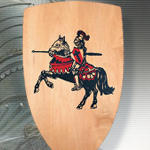 Medieval Jousting Knight Wooden Practice Shield M8006 Made in China