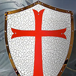 view Templar Shield AA854 by Art Gladius