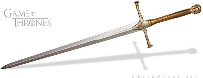 NobleWares full view image of Officially Licensed Game of Thrones Jaime Lannister FOAM Sword G-OT111