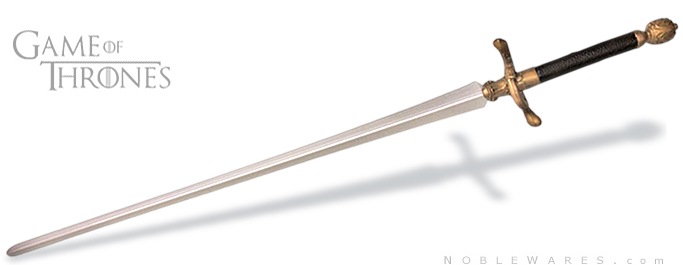 NobleWares full view image of the Officially Licensed Game of Thrones Needle FOAM Sword of Arya Stark G-OT114