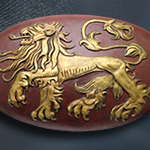 Officially Licensed Game of Thrones Lannister Shield VS0115 by Valyrian Steel