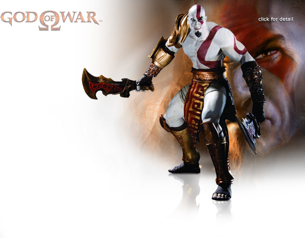 NobleWares Image of God Of War Series 1 Kratos Action Figure DC29303 by DC Unlimited