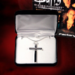 Factory X Slayer's Cross prop necklace 76001 from Buffy the Vampire Slayer TV series
