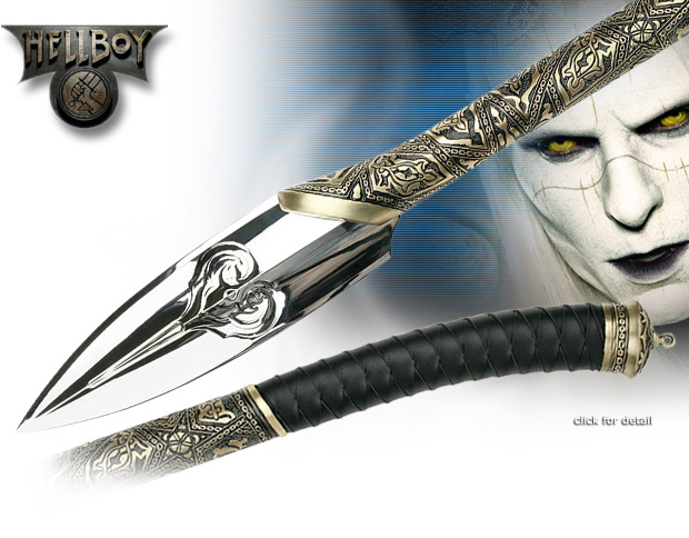 NobleWares Image of MCHB02L Hellboy II Prince Nuada Spear by Master Cutlery