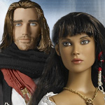    Prince of Persia Sands of Time Prince Dastan TRT10DYDD05 & Princess Tamina TRT10DYDD06 Tonner Dolls
