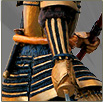YTC6945  Samurai Warrior Nobu Cold Cast Sculpture by YTC Summit International Inc.