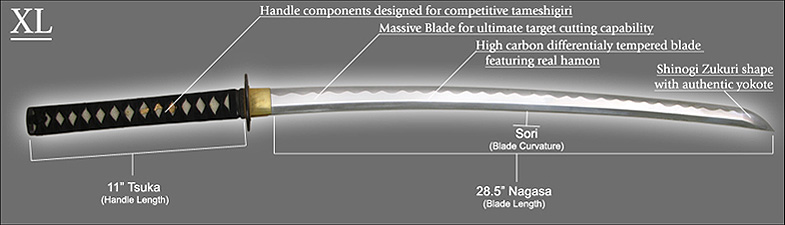 XL Blade Design by CAS Hanwei